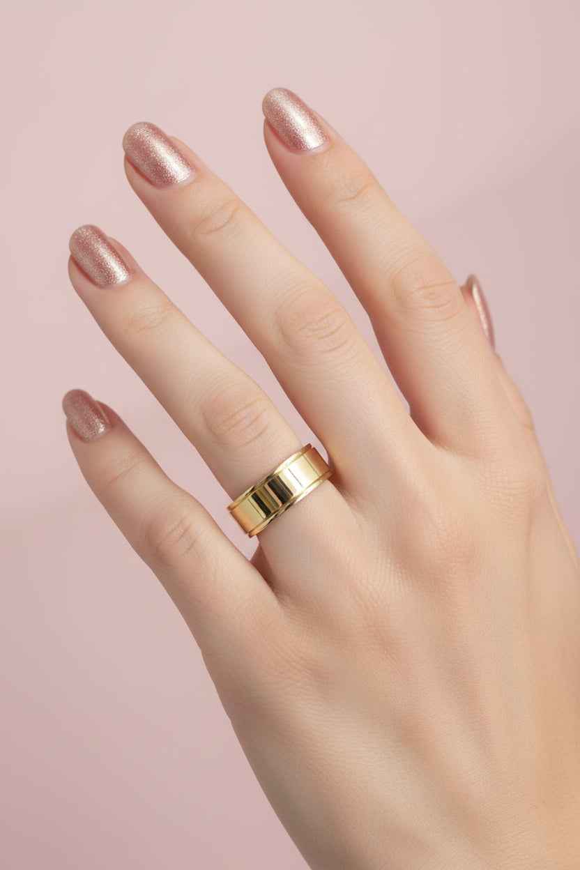 Par de alianças de Casamento em Ouro 18k 6mm