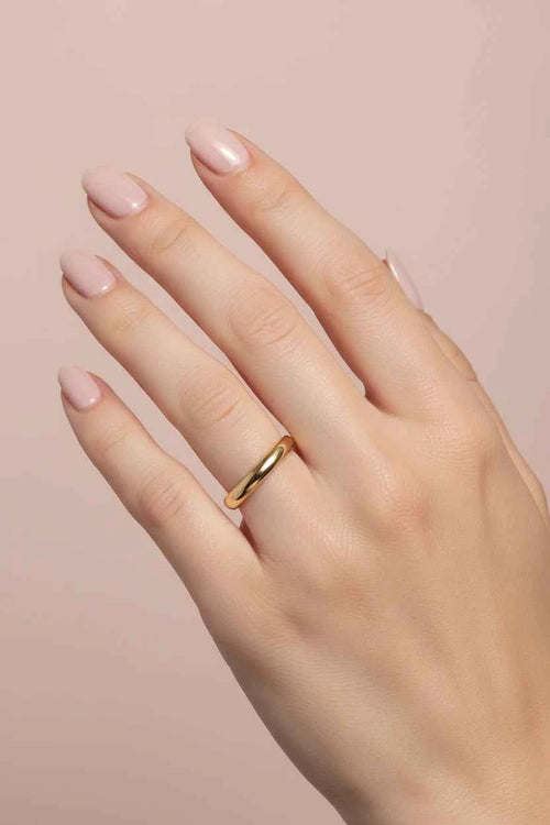 Par de Alianças de casamento em Ouro 18k 2mm