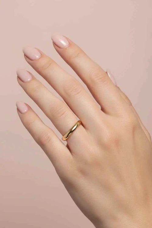 Par de Alianças de casamento em Ouro 10k 2mm - Ourus Alianças
