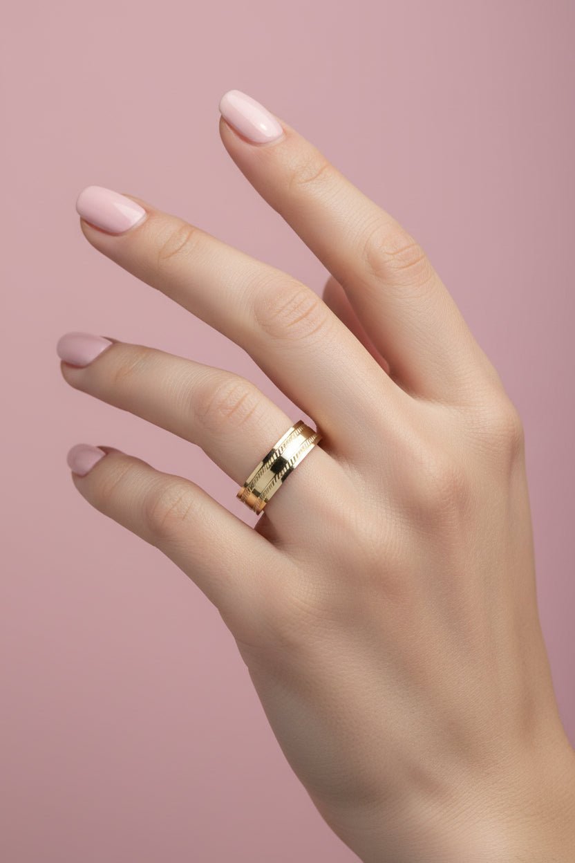 Par de Alianças de casamento em Ouro 18k 5mm - Ourus Alianças