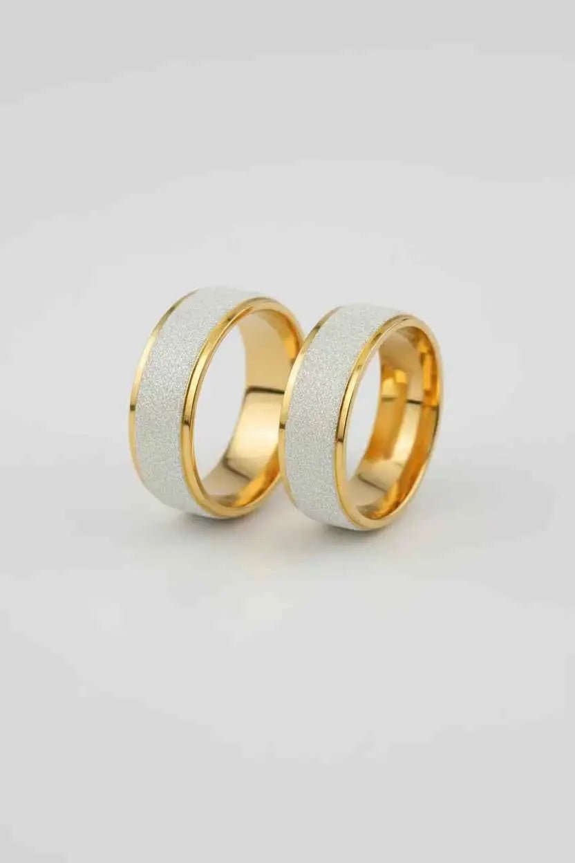 Par de Alianças de Casamento em Ouro 18k 6mm - Ourus Alianças