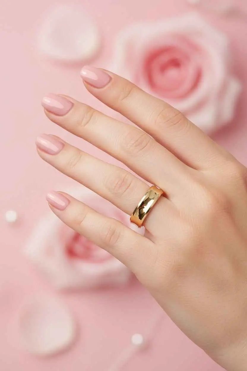 Par de alianças de Casamento em Ouro 18k 6mm - Ourus Alianças
